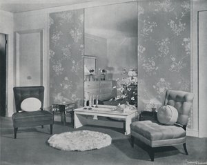 Modern hálószoba a kínaiak ihlette, 1942 alkotó: Unbekannt