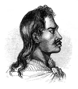 Tahiti szülötte, 1848 alkotó: Unbekannt