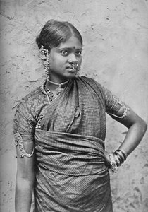 Egy ócska lány, Madras elnöksége, 1902 alkotó: Unbekannt