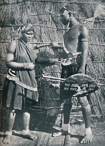 Zulu szerelmespár, 1912 alkotó: Unbekannt