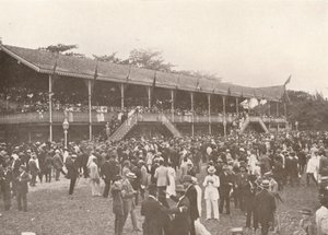 A Derby Club versenypályájának egy része, 1914 alkotó: Unbekannt