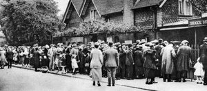Sor az állatkertbe nemzeti ünnepen, London, 1926-1927 alkotó: Unbekannt