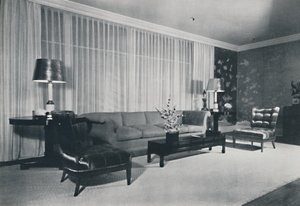 A New York-i Lord & Taylor által rendezett szoba, 1942 alkotó: Unbekannt
