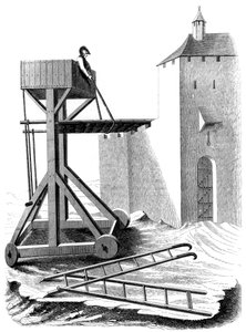 Egy ostrom támadóplatform, 1849. XV. század alkotó: Unbekannt