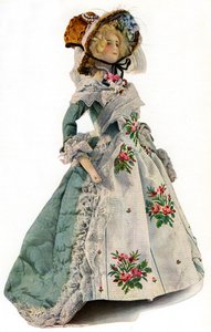 Kisméretű ruhatervező manöken, 1938 alkotó: Unbekannt