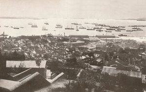 Az új rakpartok képe az építés idején, 1914 alkotó: Unbekannt