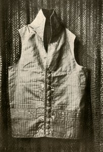 Lemcke gróf által viselt mellény, c1798, 1937. alkotó: Unbekannt