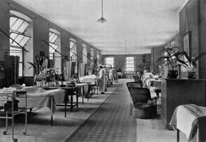 Egy osztály a Guys Hospitalban, Southwark, London, 1904 alkotó: Unbekannt