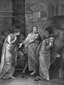 Egy házasságtöréssel vádolt nő, 1813 alkotó: Unbekannt