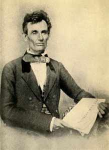 Abraham Lincoln, 1854, 1930. alkotó: Unbekannt
