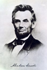 Abraham Lincoln, az Egyesült Államok elnöke, 1865 alkotó: Unbekannt