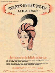 Napjában örömmel méltatva, Toasts of the Town - Leila 1830, 1940 alkotó: Unbekannt