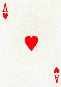 Ace of Hearts a Goodall & Son Ltd. kártyapaklijából, 1940 alkotó: Unbekannt
