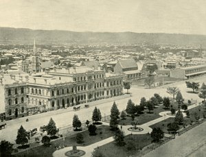 Adelaide, a Posta toronyból, 1901. alkotó: Unbekannt