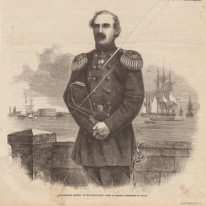 Sztyepan Sztyepanovics Leszovszkij admirális 1816-1866, 1863 alkotó: Unbekannt