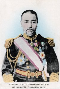 Togo admirális, a japán kombinált flotta főparancsnoka, 1903-1905 alkotó: Unbekannt
