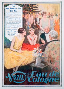 A 4711 Eau de Cologne hirdetése, 1928 alkotó: Unbekannt