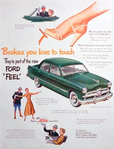 Ford autók hirdetése, 1949 alkotó: Unbekannt