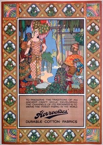 A Horrockses szövetek hirdetése, 1920 alkotó: Unbekannt