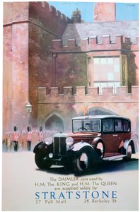 A Stratstone autókereskedők hirdetése, 1935 alkotó: Unbekannt