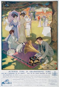 A Gramophone and Typewriter Co hirdetése, 1907 alkotó: Unbekannt