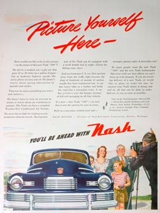 A Nash 600 autó hirdetése, 1946 alkotó: Unbekannt