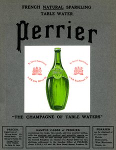 A Perrier víz reklámja, 1905 alkotó: Unbekannt