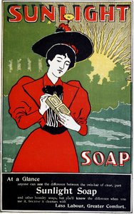 Napfény háztartási szappan hirdetése, c1890 alkotó: Unbekannt