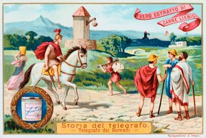 Légi távíró: ókori római jeltornyok, c1900 alkotó: Unbekannt