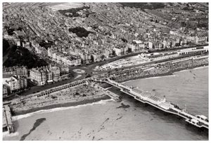 Brighton, Sussex légi felvétele egy Zeppelinről, 1931 1933 alkotó: Unbekannt