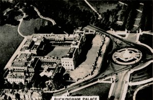 A Buckingham-palota légi felvétele, 1939 alkotó: Unbekannt