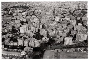 Új-Kairó légifelvétele, Egyiptom, egy Zeppelinről, 1931, 1933 alkotó: Unbekannt