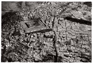 Régi Kairó légifelvétele, Egyiptom, egy Zeppelinről, 1931, 1933 alkotó: Unbekannt