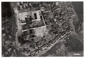 Egy falu légi felvétele, Egyiptom, 1931, 1933 alkotó: Unbekannt