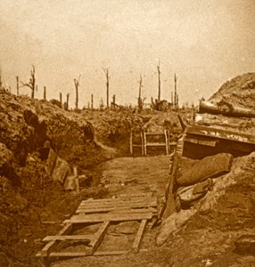 Bombázás után, c1914-c1918 alkotó: Unbekannt