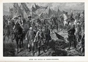 A Hohenfriedbergi csata után, 1882 alkotó: Unbekannt