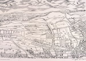 „Agas” londoni térkép, c1561 alkotó: Unbekannt
