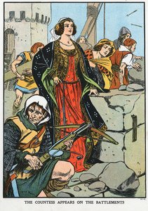Ágnes, Dunbar grófnője 1312-1369, Fekete Ágnesként ismert, 1338 XX. század eleje alkotó: Unbekannt