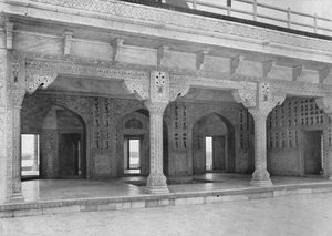 Agra. Szoba a Jázmin-toronyban, 1910. alkotó: Unbekannt