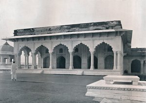 Agra. The Dewan-i-Khas vagy Hall of Public Audience, 1910. alkotó: Unbekannt