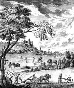Mezőgazdaság, 1751-1780 alkotó: Unbekannt