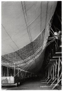 LZ1 Graf Zeppelin léghajó építés alatt, 1899 1933 alkotó: Unbekannt