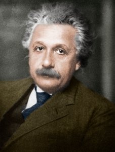 Albert Einstein német-svájci-amerikai matematikus és fizikus. alkotó: Unbekannt