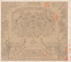 Album taoista és buddhista témákról, 1200-as évek. alkotó: Unbekannt