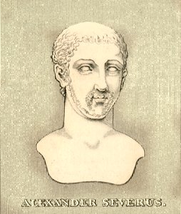 Alexander Perselus, c208-235, 1830. alkotó: Unbekannt