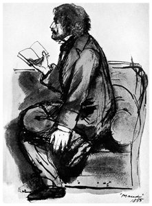 Alfred, Lord Tennyson, brit költő, 1855, 1956 alkotó: Unbekannt