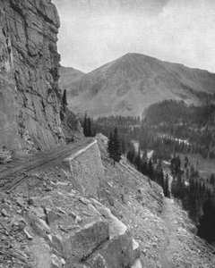 Alpine Pass, Colorado, USA, c1900. alkotó: Unbekannt