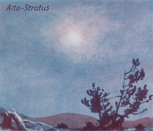 Alto-Stratus – A fő felhőformák tucatja az égen, 1935 alkotó: Unbekannt