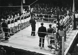 Amatőr bokszverseny Németország és Lengyelország között, 1936 alkotó: Unbekannt