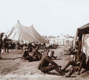 Amerikai tábor, Melette, Franciaország, 1914-c1918 alkotó: Unbekannt